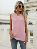 Solid Sleeveless Blouses For Women 2022 Fashion V Neck Elegant Office Work Shirts Tops Plua Size Casual Chiffon