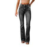 2025 Vintage Ripped Jeans Women's New Water Wash Street