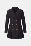 Pleated Mini Blazer