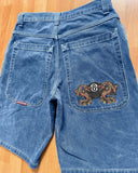Shorts Y2K Hip Hop 2023 Original Gothic Pocket Baggy Jeans Shorts Man-Outfit