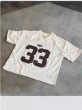 Mesh-Hole Quick-Drying Jersey Digital Foaming Ball Suit Casual Sports Short-Sleeved T-Shirt