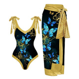 Toloer One-Piece Bikini Suit Women's Bikini Three-Piece