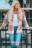 Button Down Shirt Jacket with Breast