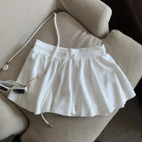 Short Skirt Ballet Style 2025 Summer New Women's A Skirt Skirt High-Waisted Skirt Skirt Skirt