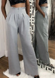 Formal High Waist Wide Leg