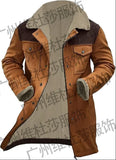 Autumn And Winter Men's Coat Velvet Jacket Multi-Pocket Coat 11-Colored