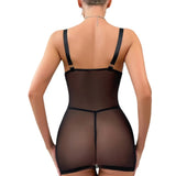 PU Leather Mesh Splicing Hollow Breathable Dew Back Slings Slings