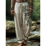 Fashion Loose-Fitting Broad Leg Trousers Digital Print Z A Variety Of Pattern Pattern Spring And