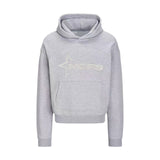Vintage Embroidered Hooded Men's Loose Small Jackets NOFS Handsome Top