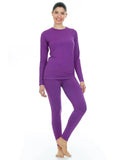 And Winter Warm Underwear Women's Seamless Slim Comfortable Elastic Solid Color Long-Sleeved Trousers Autumn Suit Long Johns-Outfit