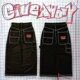 Year's New Skeleton Embroidered Jeans For Men's Casual Street Style Korean Version Of The Trend Is Loose-Outfit