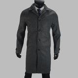 European Version Of The New Hair, The Man's Coat, The Long Coat Ebay Bursts Of Large Code Single