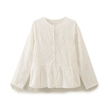 New Long-Sleeved Skirt Shirt 3046352 Lace-Up Shorts 3046252-Outfit