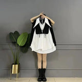 Clothing Stylish Chinese Disc Buckle Blouse Loose Casual Spring Autumn Single-breasted Commute Spliced Korean Lapel