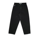 Boy Jeans Y2K Hip-Hop Cartoon Embroidery Retro Blue Loose Gothic Wide-Legged Pants-Outfit