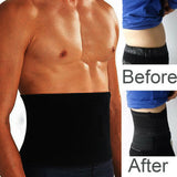Men Waist Belt Body Shaper Slimming Trainer Corset Compression Strap Belt Underwear Shapewear-Outfit