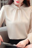 Mujer De Moda 2023 Chiffon Womens Tops and Blouses Long Sleeve Feminina Women Shirts Tops Fashion Shirt