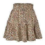 Floral Print Short Skirts Women 2022 New Fashion Casual Plus Size High Waist Skirt Female Boho Beach Sexy Mini