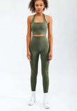 Workout Slim Fit Running Fitness Exercise Yoga Bra and Pants