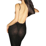 Women See Through Bodycon Long Dresses Summer Clothes 2024 Sling Backless Mesh Clothing Evening Party Dress Sexy Club Streetwear-Outfit