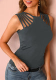 Solid Hollow Out Regular Tank