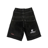 Shorts Y2K Hip Hop 2023 Original Gothic Pocket Baggy Jeans Shorts Man-Outfit