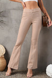 Detail Elastic Waist Flare
