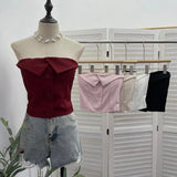 Unique Dress With Thin Folds And Hips High-Collar After The Opening Of The Fork Dress