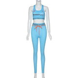 Tracksuit Solid Gym Set Patchwork Running Fitness Jogging T-shirt Leggings Sports Suit Gym Sportswear Workout Clothes