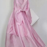 Elegant Pink Minimalist Women's Long Skirts Korean Fashion Solid High-waisted Skirt For Women 2022 Summer Style