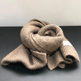 Women's 2022 Winter New Knit Scarf Korean Warm Keeping Wool Neck Scarfs 21*164