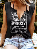 Sweet As Strawberry Wine Casual Tank Sexy Fashion Tank Top Casual Tank Harajuku Streetwear Sleeveless V-Neck