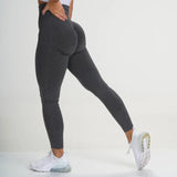 Gym Seamless Pants Sports Push Up Leggings Clothes Stretchy High Waist Athletic Exercise Fitness Leggings Activewear