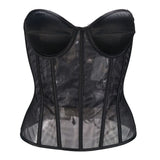 Net Red Cup Bosom Corset Corset Corset Wedding Dress Bottom Perspective Cool After Tied Corset Steel