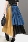 Block Pleated Paperbag