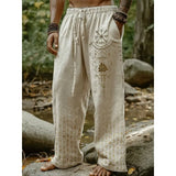 Fashion Loose-Fitting Broad Leg Trousers Digital Print Z A Variety Of Pattern Pattern Spring And