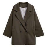 Jacket Female Spring And Autumn Short Style Korean Version Yinglun Style Design Sense Small People Leisure Network Celebrity Suit Popular Style-Outfit