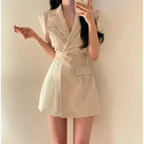 Denim Dress Two Sets Of 2025 Summer New Women's Temperament Thin Dress Dress Suit
