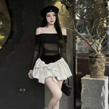 Summer New Women's Street Fashion Sexy Hollow Short Perspective