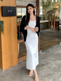 Xixi 2025 Summer Dress New High-Rise Thin Temperament Sling Dress High-End Long Dress Women