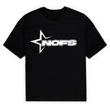 Year's New Short-Sleeved Shirt For Men And Women's Trend Card Street Hip-Hop Punk Letter Printed T-Shirt Shorts-Outfit