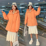 2021 New High Quality Winter Jacket Women Fashion Hooded Jackets Winter Warm Women Coat Clothing Casual Short