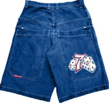 Shorts Y2K Hip Hop 2023 Original Gothic Pocket Baggy Jeans Shorts Man-Outfit
