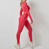 Out Seamless Sports Set Sport Outfits Women Black Two 2 Piece Crop Top Bra Leggings Workout Gym suit Fitness Sport