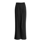 Casual Wide Leg Pants Female High Waist Trousers with Pockets Women Fashion New 2022 Spring Summer New Large