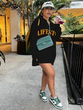 Autumn Loose Soild Tops For Women 2022 Long Sleeve Top Fashion Sweatshirts Female Black Green Casual Sweaters
