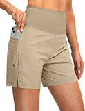 Shorts Pocket Five Points Female Fitness Yoga Fitness Golf Tennis Sports Shorts-Outfit