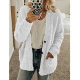 Wish 2025 Autumn And Winter Explosion Women's Fashion Casual Sweater Coat Size