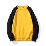 Brand Streetwear Patchwork Hoodie Men Hip Hop Hooded Solid Slim Fit Casual Hoody Male Hoodies