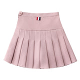 Skirts 100 Folded Skirt Spring And Autumn High Waist 2025 New Half-Dress Summer Large Size A Grid Short Student Skirt